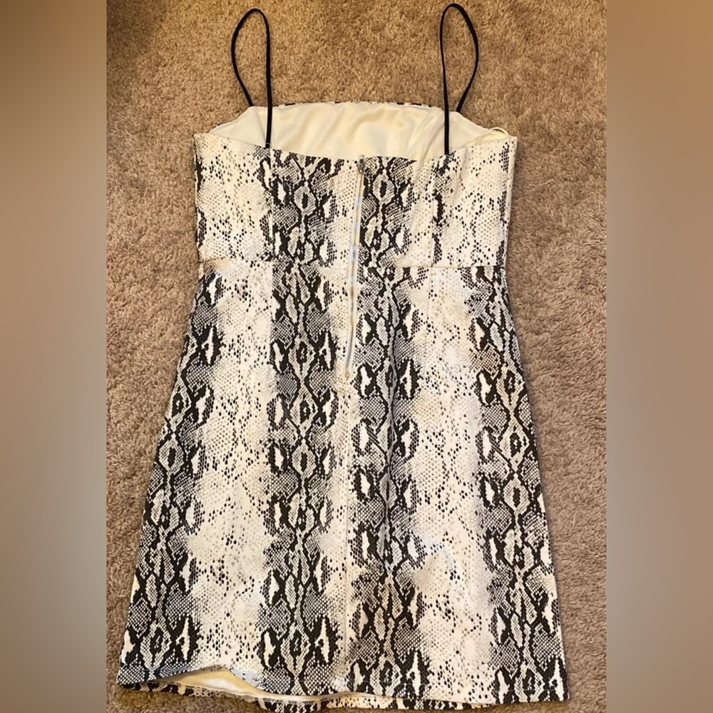 VICI Collection Style Rack Snakeskin Mini Dress - Picture 2 of 5